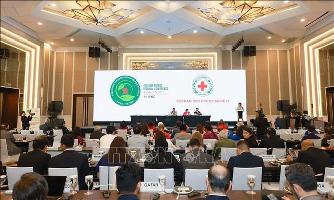 Clôture de la 11e Conférence régionale Asie-Pacifique de la Croix-Rouge et du Croissant-Rouge ảnh 1 Clôture de la 11e Conférence régionale Asie-Pacifique de la Croix-Rouge et du Croissant-Rouge ảnh 1