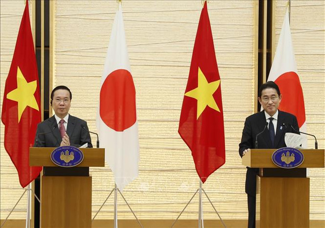 Le Vietnam et le Japon élèvent leurs relations au rang de partenariat stratégique intégral ảnh 2 Le Vietnam et le Japon élèvent leurs relations au rang de partenariat stratégique intégral ảnh 2