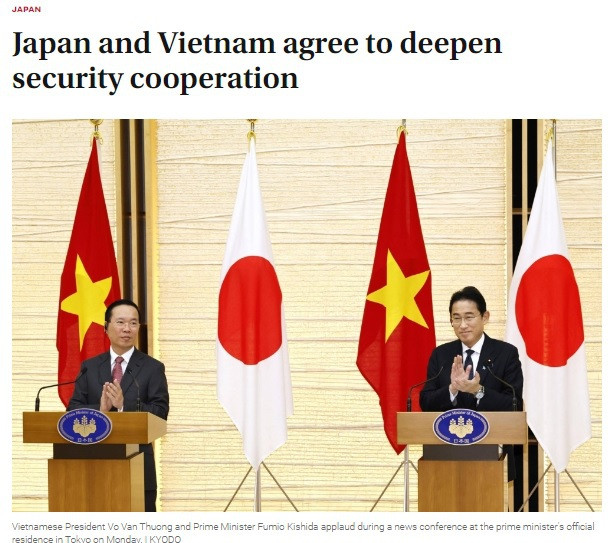 La presse japonaise souligne la visite officielle du président vietnamien ảnh 1 La presse japonaise souligne la visite officielle du président vietnamien ảnh 1