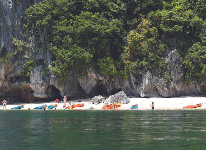 La baie de Lan Ha, paradis des amoureux de la nature ảnh 2 La baie de Lan Ha, paradis des amoureux de la nature ảnh 2