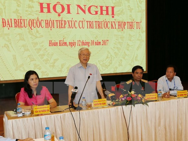 Les électeurs de Hanoi font l'éloge des efforts du Parti et de l’Etat dans la lutte anti-corruption ảnh 1 Les électeurs de Hanoi font l'éloge des efforts du Parti et de l’Etat dans la lutte anti-corruption ảnh 1