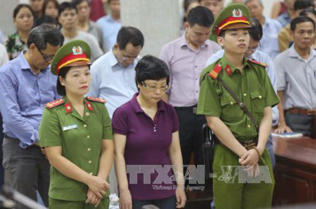 Châu Thi Thu Nga condamnée à la réclusion à perpétuité ảnh 1 Châu Thi Thu Nga condamnée à la réclusion à perpétuité ảnh 1