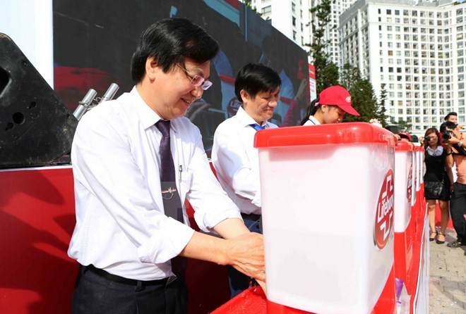 La Journée mondiale du lavage des mains à Hanoi ảnh 1 La Journée mondiale du lavage des mains à Hanoi ảnh 1