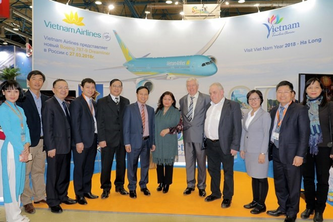 Le Vietnam au Salon international de voyage et de tourisme 2018 à Moscou ảnh 1 Le Vietnam au Salon international de voyage et de tourisme 2018 à Moscou ảnh 1