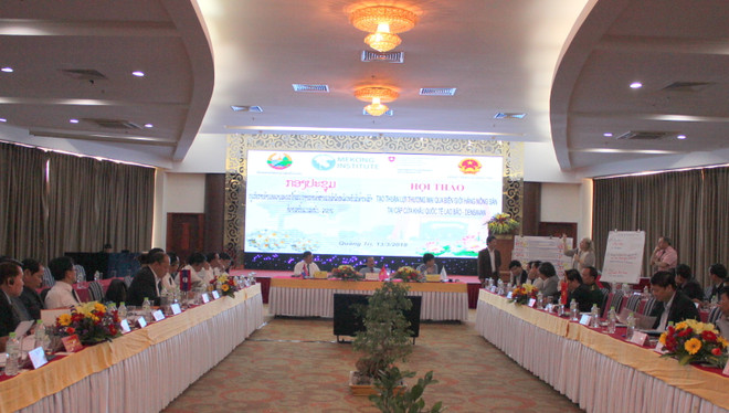 Renforcer la coopération commerciale entre Quang Tri et Savannakhet ảnh 1 Renforcer la coopération commerciale entre Quang Tri et Savannakhet ảnh 1