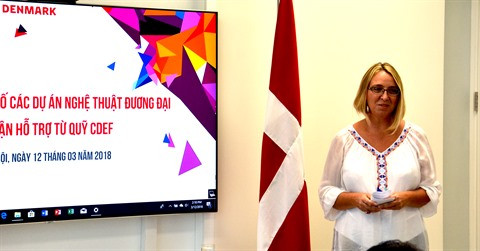 Dévoilement de huit projets artistiques financés par le Danemark ảnh 2 Dévoilement de huit projets artistiques financés par le Danemark ảnh 2