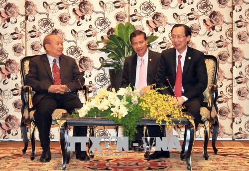 Ho Chi Minh-Ville reçoit le ministre cambodgien des Cultes et des Religions ảnh 1 Ho Chi Minh-Ville reçoit le ministre cambodgien des Cultes et des Religions ảnh 1