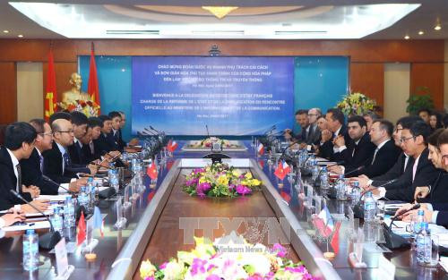 Le Vietnam et la France coopèrent dans l’édification d'un e-gouvernement ảnh 1 Le Vietnam et la France coopèrent dans l’édification d'un e-gouvernement ảnh 1