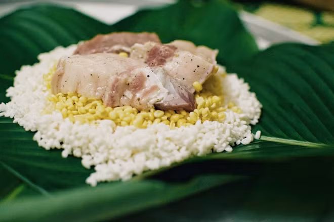 "Banh chung", l’âme du Têt vietnamien ảnh 3