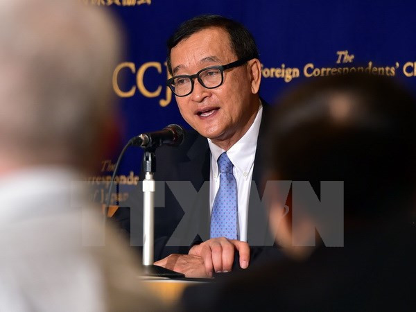 Cambodge : mandat d’arrêt contre le chef de l’opposition ảnh 1 Cambodge : mandat d’arrêt contre le chef de l’opposition ảnh 1