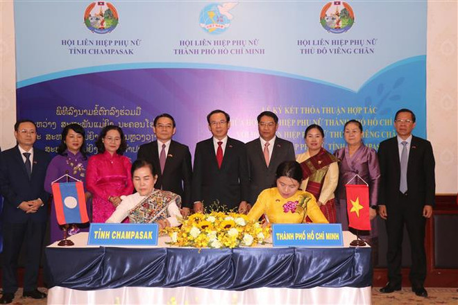 Hô Chi Minh-Ville promeut la coopération multiforme avec des localités lao ảnh 2 Hô Chi Minh-Ville promeut la coopération multiforme avec des localités lao ảnh 2