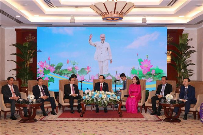 Hô Chi Minh-Ville promeut la coopération multiforme avec des localités lao ảnh 1 Hô Chi Minh-Ville promeut la coopération multiforme avec des localités lao ảnh 1