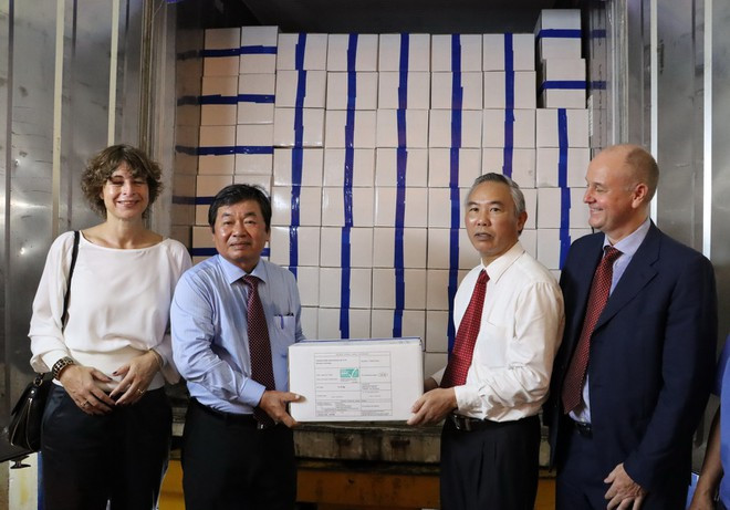 Le premier lot de crevettes du Vietnam exporté vers l’UE dans le cadre de l’EVFTA ảnh 1 Le premier lot de crevettes du Vietnam exporté vers l’UE dans le cadre de l’EVFTA ảnh 1