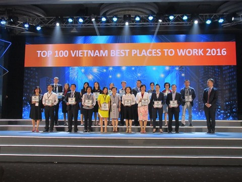 Cent meilleures entreprises où travailler au Vietnam de 2016 ảnh 1 Cent meilleures entreprises où travailler au Vietnam de 2016 ảnh 1