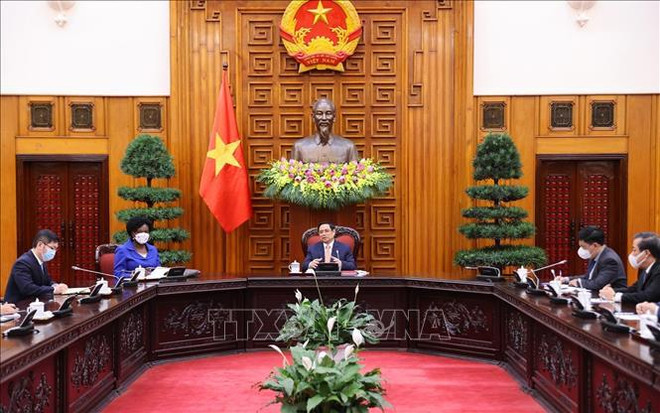 La BM s'engage à soutenir pour l'accès équitable du Vietnam aux vaccins anti-COVID-19 ảnh 1 La BM s'engage à soutenir pour l'accès équitable du Vietnam aux vaccins anti-COVID-19 ảnh 1