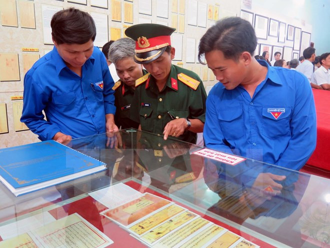 Exposition sur Hoang Sa et Truong Sa à Quang Nam ảnh 1 Exposition sur Hoang Sa et Truong Sa à Quang Nam ảnh 1