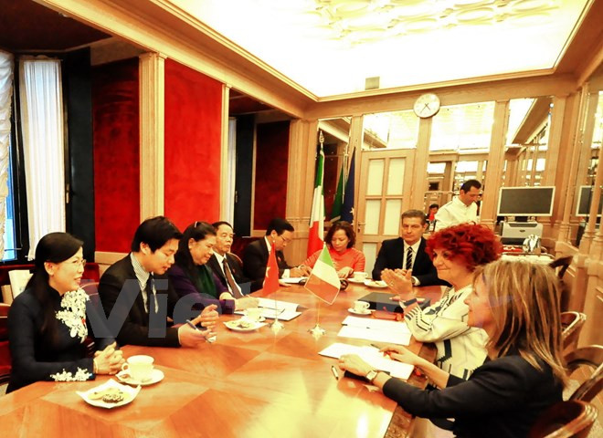 Vietnam et Italie renforcent leur coopération parlementaire ảnh 1 Vietnam et Italie renforcent leur coopération parlementaire ảnh 1