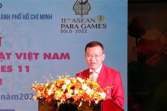 ASEAN Para Games 11 : cérémonie de départ de la délégation nationale ảnh 2 ASEAN Para Games 11 : cérémonie de départ de la délégation nationale ảnh 2