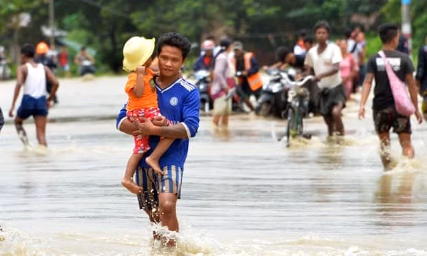 Myanmar : plus de 50.000 personnes évacuées suite à la rupture d’un barrage ảnh 1