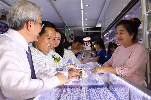 Hô Chi Minh-Ville inaugure son quartier de la joaillerie ảnh 2