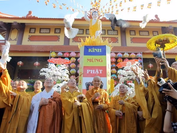Le FPV présente ses vœux à l’occasion de l’anniversaire du Bouddha ảnh 2