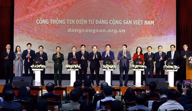 Le portail électronique du Parti communiste du Vietnam voit le jour ảnh 1