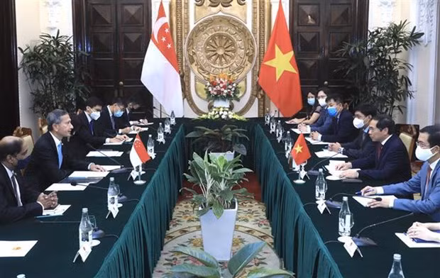 Des points marquants dans les relations Vietnam-Singapour ảnh 1