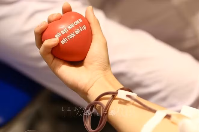 Un message plein d'humanité à l'occasion de la Journée mondiale du don de sang 2022 ảnh 1