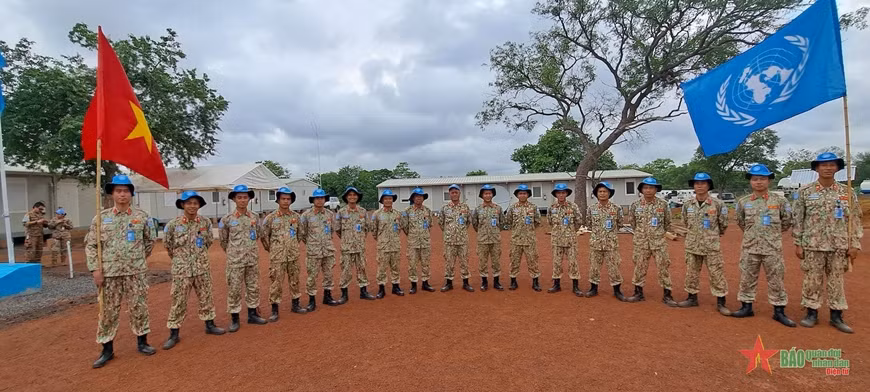 L'Unité de génie militaire n°1 du Vietnam achève sa tâche à Abu Qussa ảnh 1