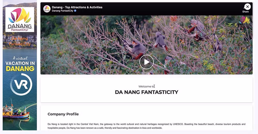 Plus de 200 exposants au salon virtuel du tourisme Danang FantastiCity 2022 ảnh 1
