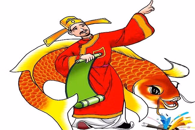 Nouvel An lunaire: le leader du Parti et des Viet Kieu relâchent des carpes ảnh 1