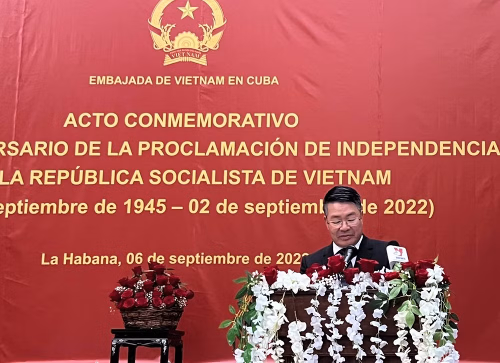 La 77e Fête nationale du Vietnam célébrée à Cuba ảnh 2