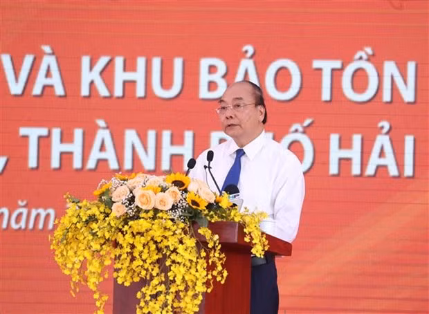 Le PM assiste à la cérémonie de lancement du projet pour préserver la relique historique de Cao Quy ảnh 1