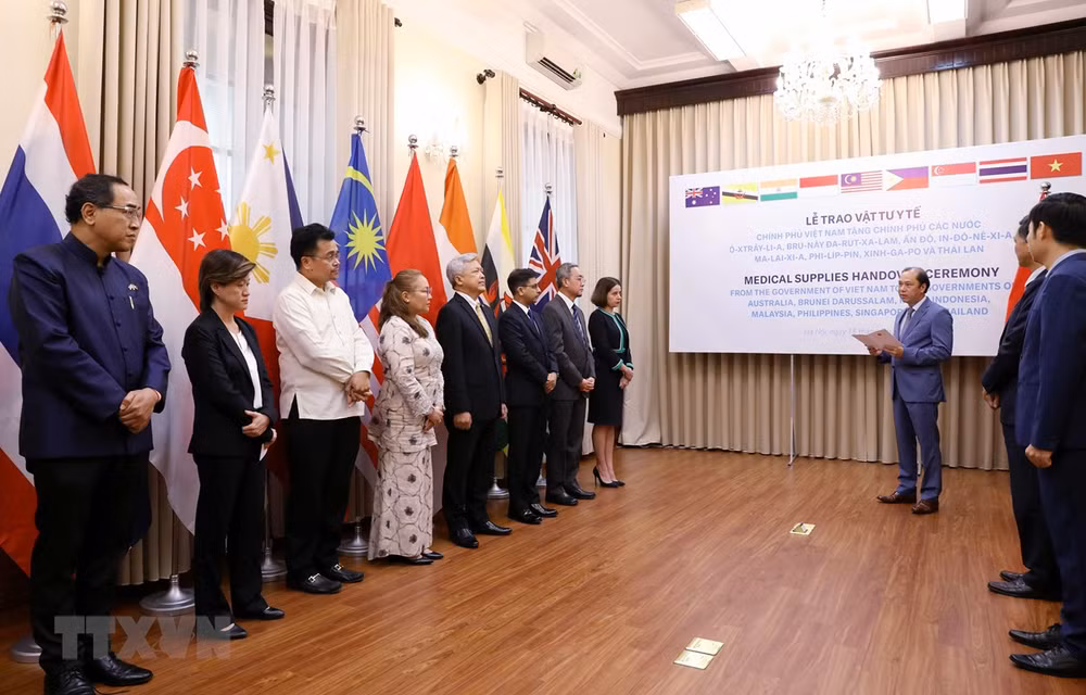 COVID-19 : des fournitures médicales du Vietnam offertes à des pays ảnh 1