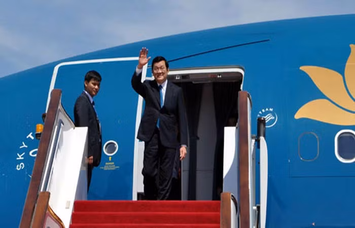  Le président Truong Tan Sang part pour les Etats-Unis et Cuba ảnh 1