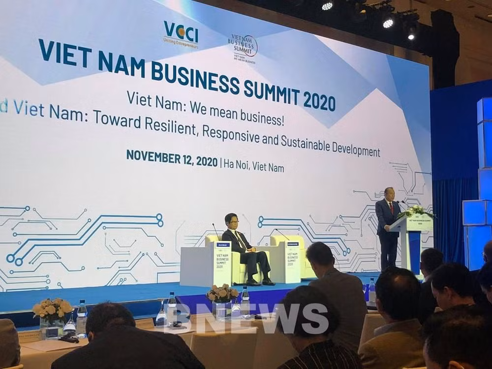 Sommet des affaires du Vietnam 2020 à Hanoï ảnh 1 Sommet des affaires du Vietnam 2020 à Hanoï ảnh 1
