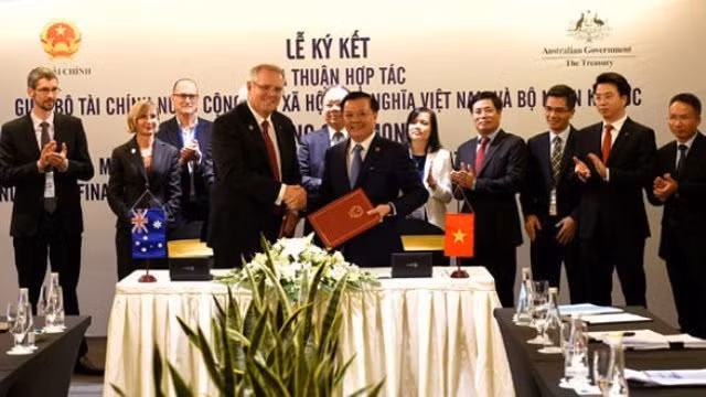 Le Vietnam et l'Australie signent un protocole d'accord sur la coopération financière ảnh 1