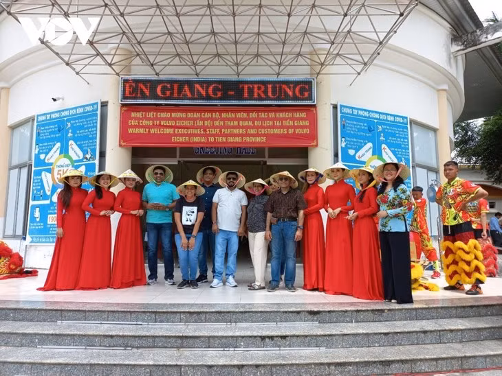 Tiên Giang accueille le plus grand nombre de touristes étrangers ảnh 1