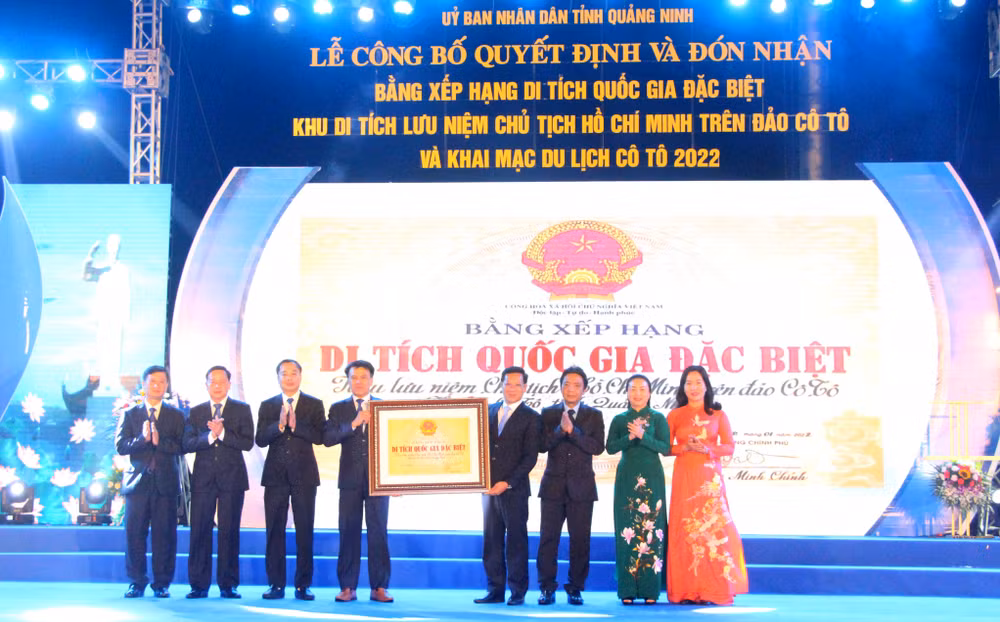 Quang Ninh: l’île de Co To a un site national spécial commémoratif du Président Ho Chi Minh ảnh 1