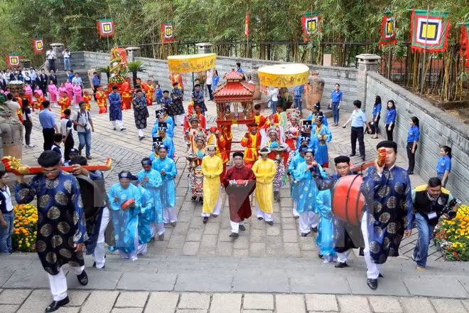 La Fête du temple des rois Hung célébrée dans le pays ảnh 1