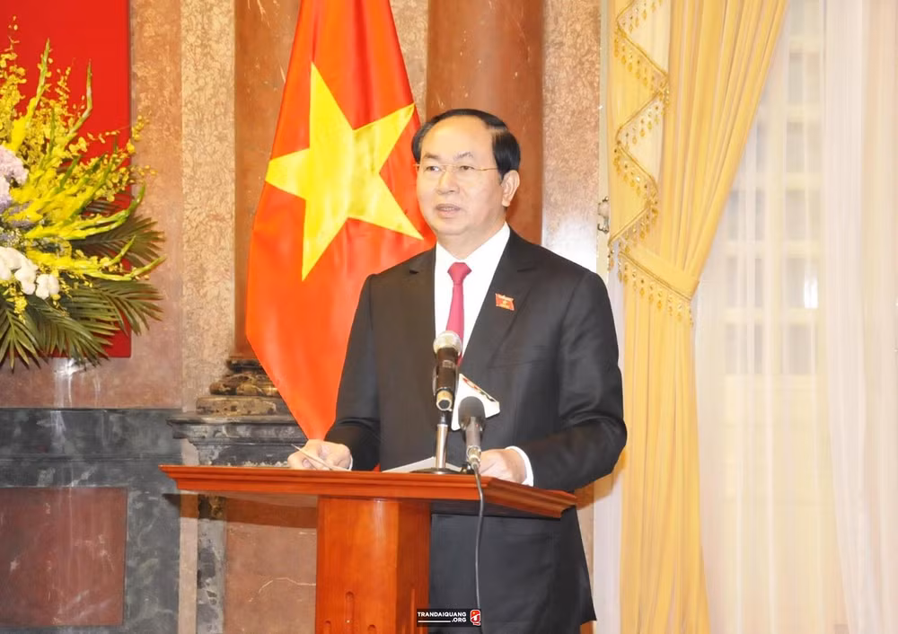 Interview au seuil de la visite officielle du président Tran Dai Quang en Biélorussie et en Russie ảnh 1