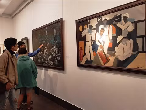 Beaux-arts : les soldats vietnamiens à l’honneur ảnh 1