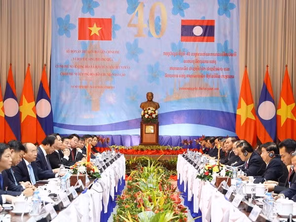  Réunion du Comité intergouvernemental Vietnam-Laos ảnh 1