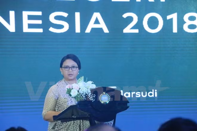 ASEAN - priorité dans la politique étrangère de l'Indonésie en 2018 ảnh 1