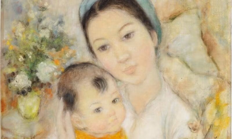 L'œuvre d'une peintre franco-vietnamienne adjugée plus de 573.000 dollars aux enchères ảnh 1