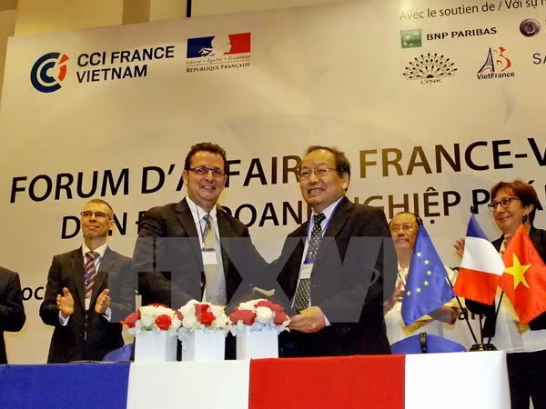 Promouvoir les activités commerciales Vietnam-France ảnh 1