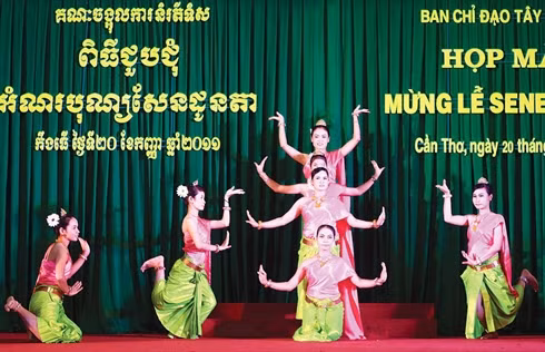 Fête Sene Dolta : meilleurs vœux aux Khmers de Vinh Long et de Kien Giang ảnh 1