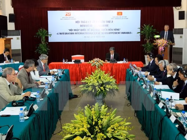 Vietnam-France: 2e séminaire théorique entre le PCV et le PCF ảnh 1