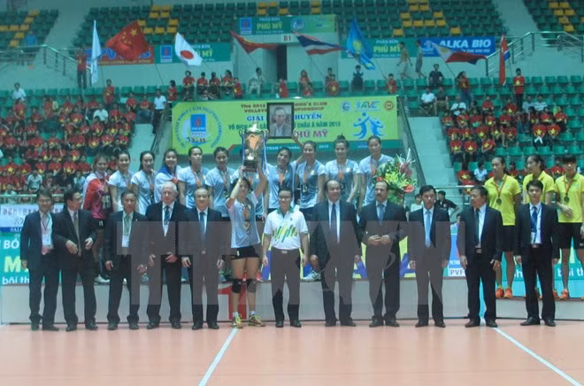 La Thaïlande remporte le Championnat de volley-ball féminin des clubs d'Asie 2015 ảnh 1