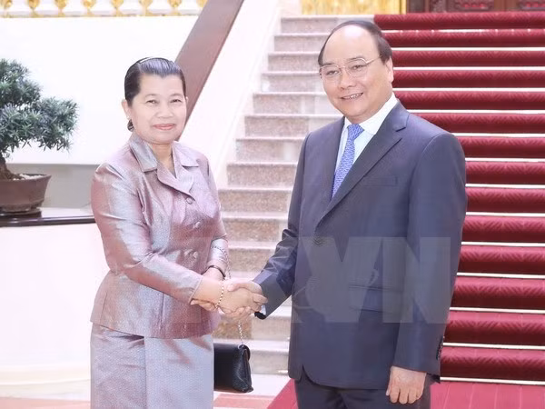 Vietnam et Cambodge resserrent leur solidarité ảnh 1